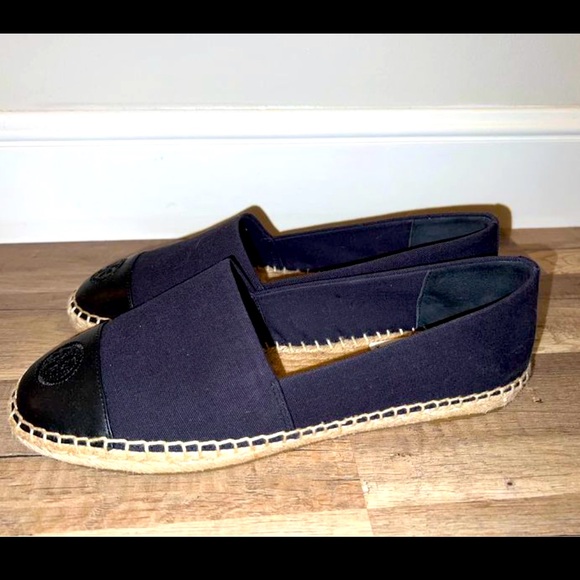 Tory Burch Shoes - New Tory Burch Canvas Espadrilles Flat Shoes